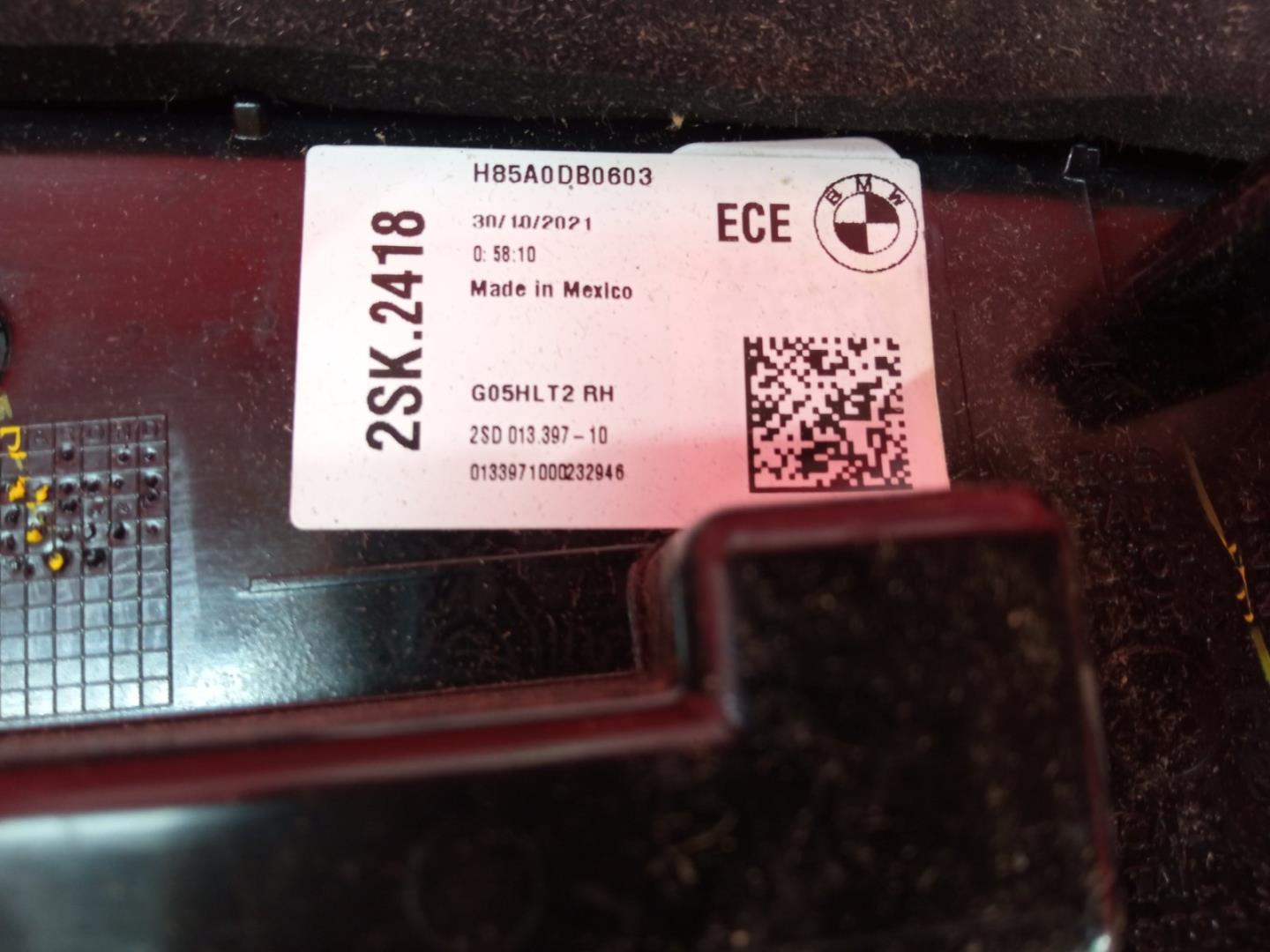 Фонарь задний