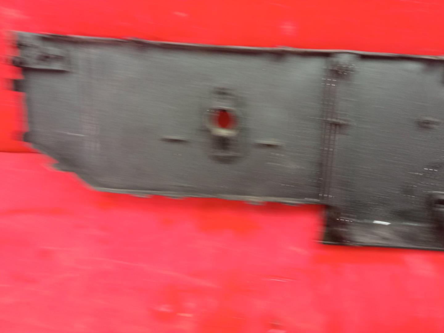 Накладка переднего бампера под номер