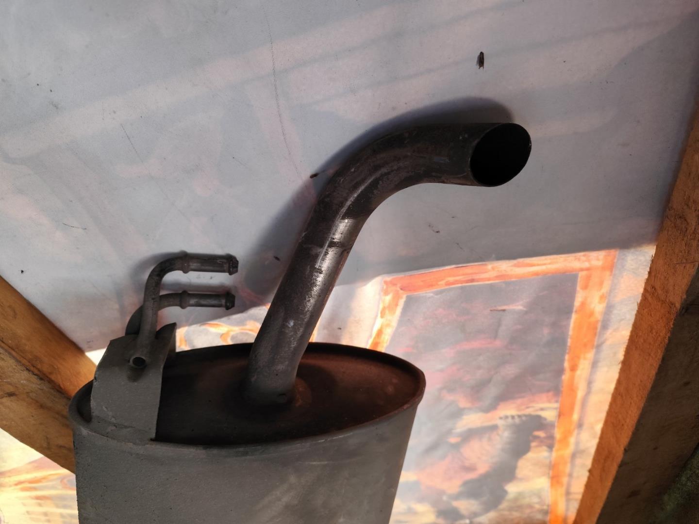 Глушитель основной / задняя часть