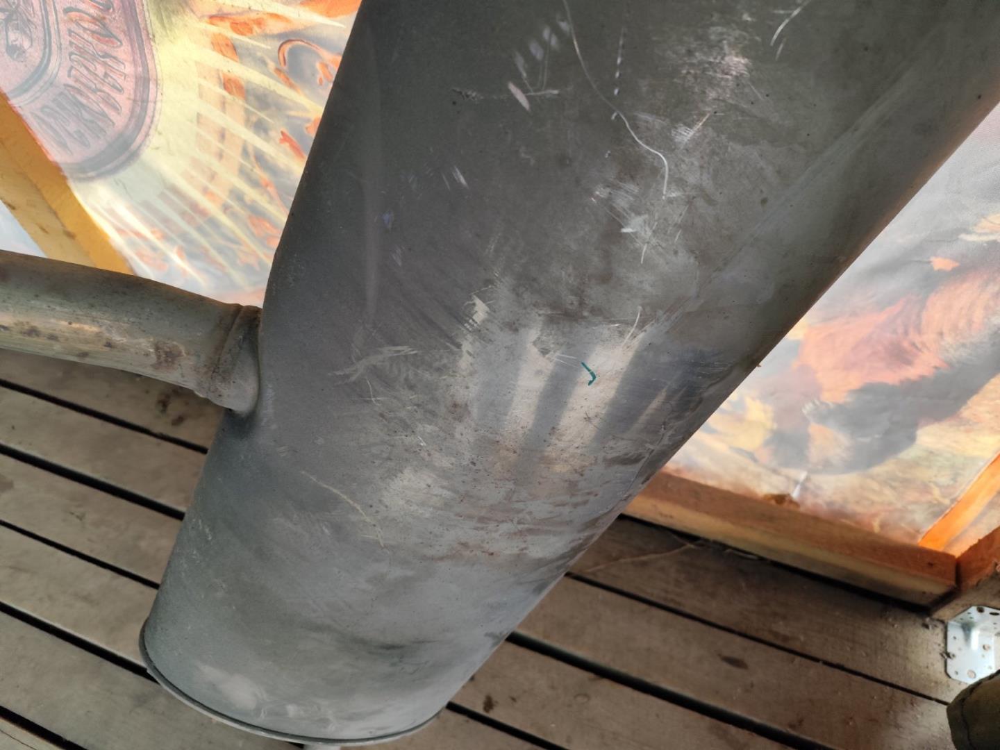 Глушитель основной / задняя часть