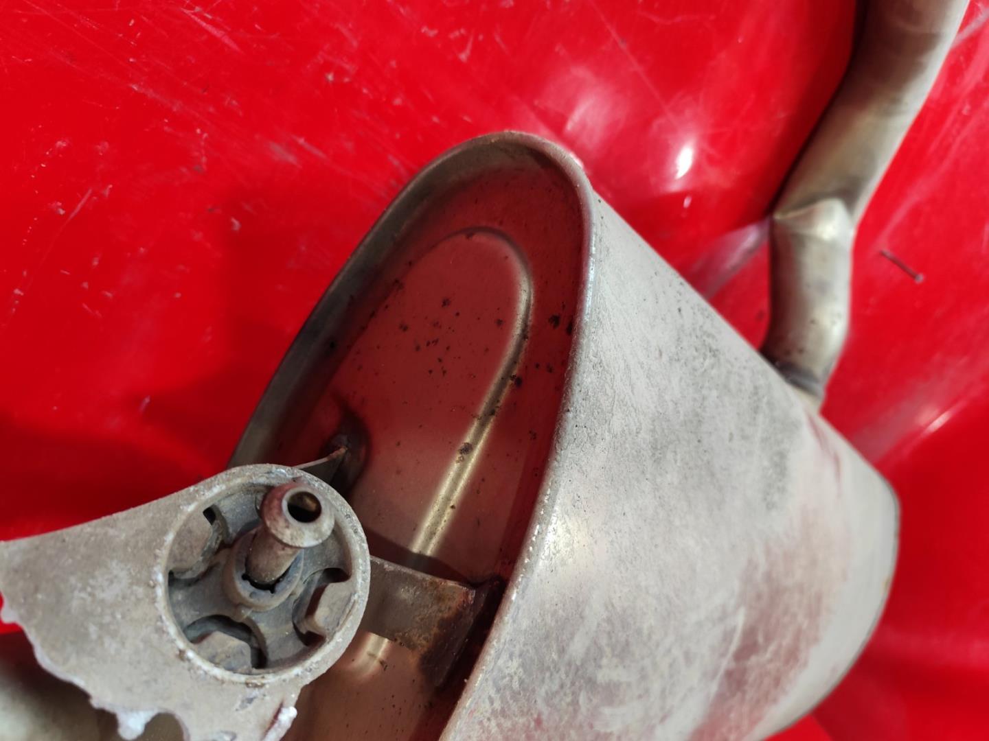 Глушитель основной / задняя часть