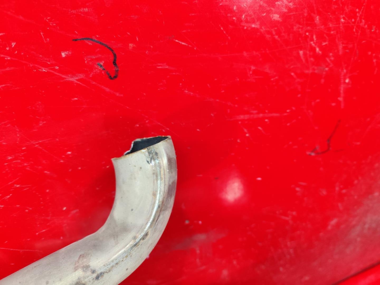 Глушитель основной / задняя часть