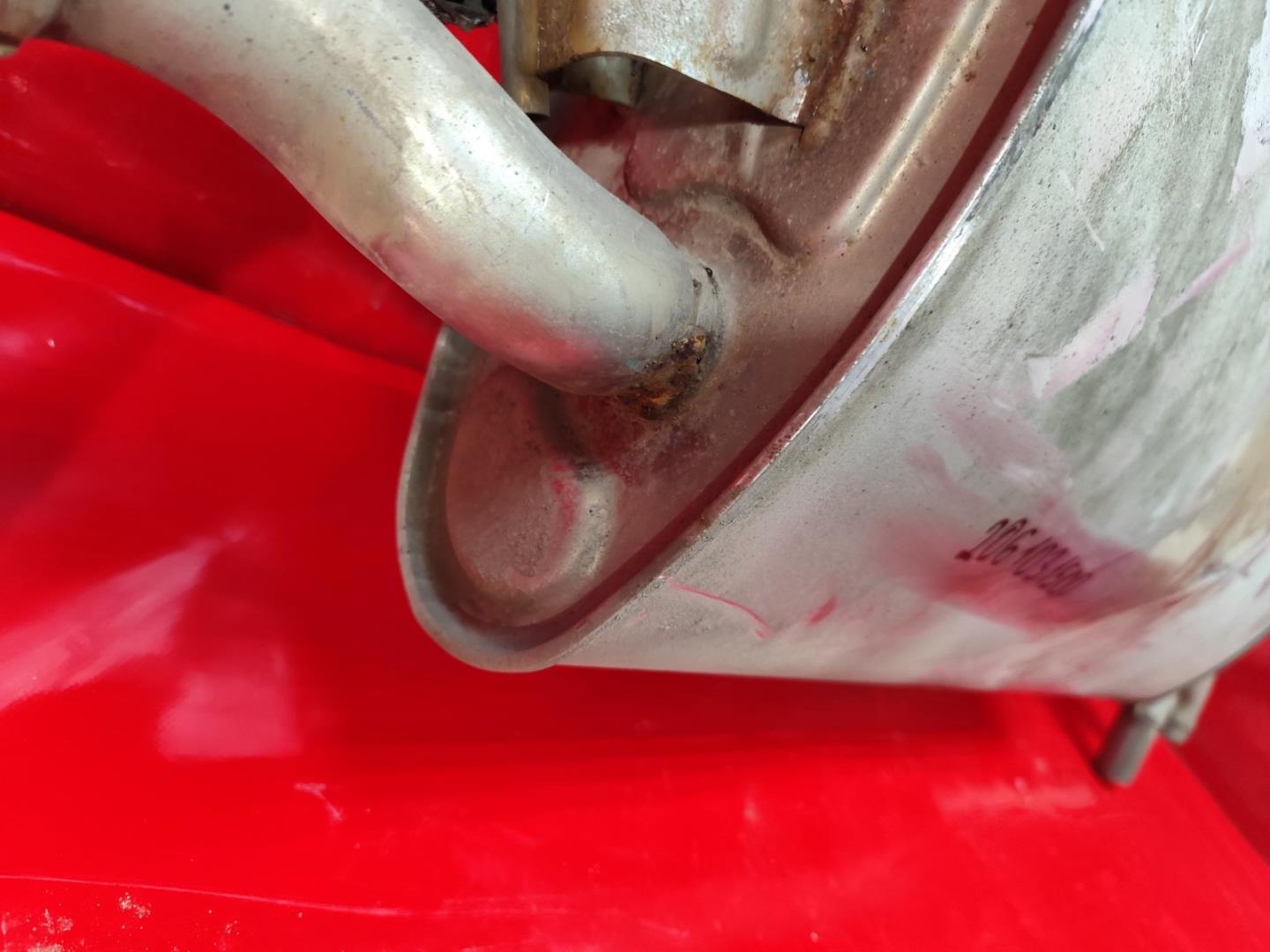 Глушитель основной / задняя часть