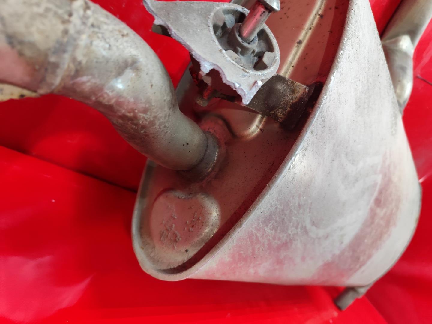 Глушитель основной / задняя часть