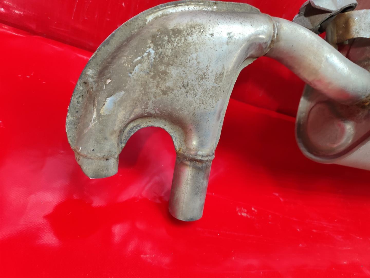 Глушитель основной / задняя часть