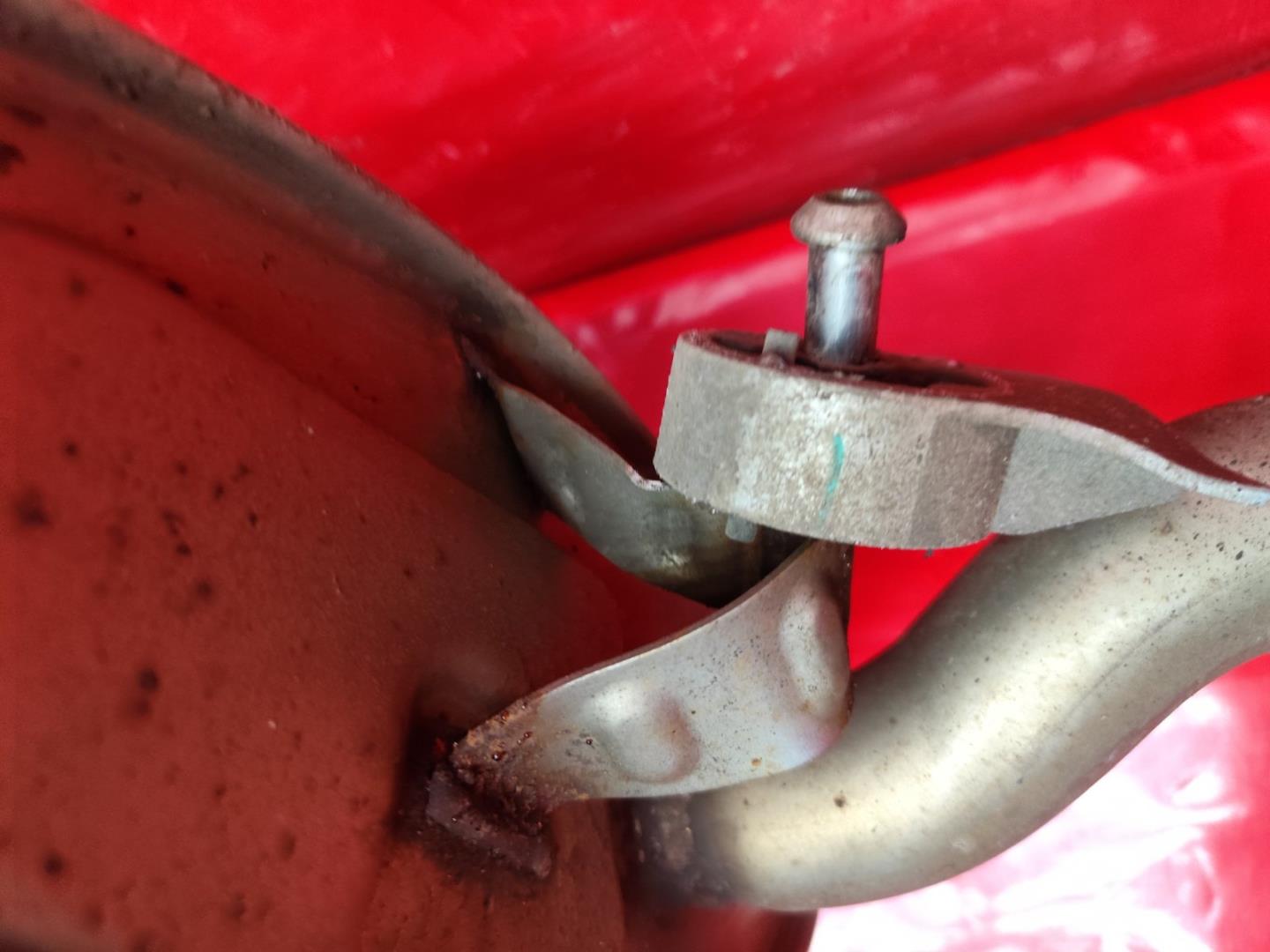 Глушитель основной / задняя часть