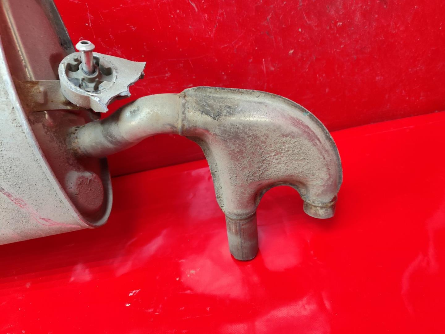 Глушитель основной / задняя часть