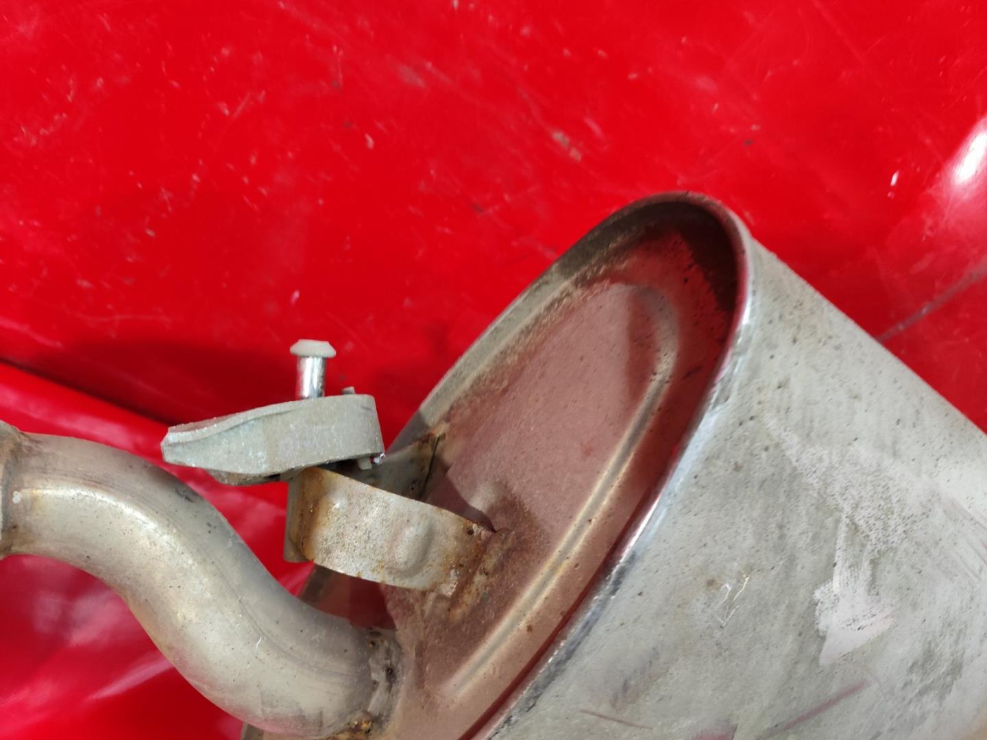 Глушитель основной / задняя часть