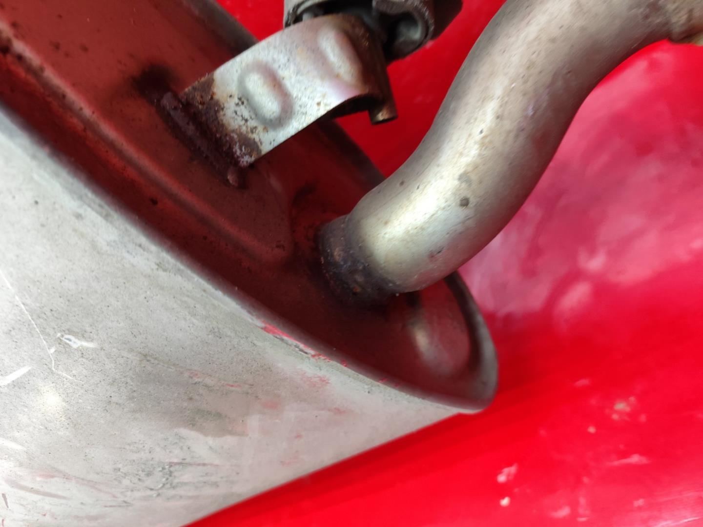 Глушитель основной / задняя часть