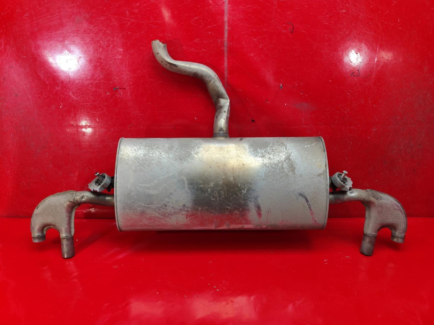 Глушитель основной / задняя часть