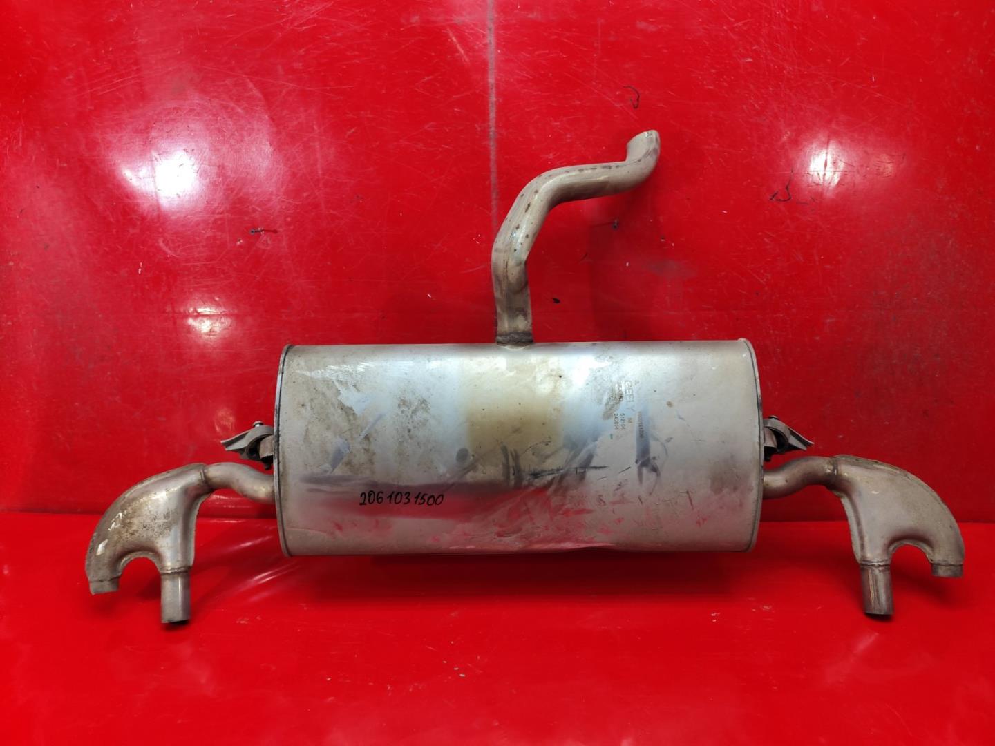 Глушитель основной / задняя часть