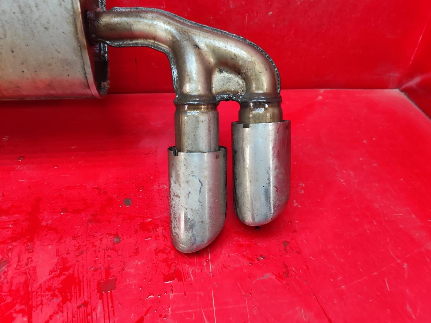 Глушитель основной / задняя часть