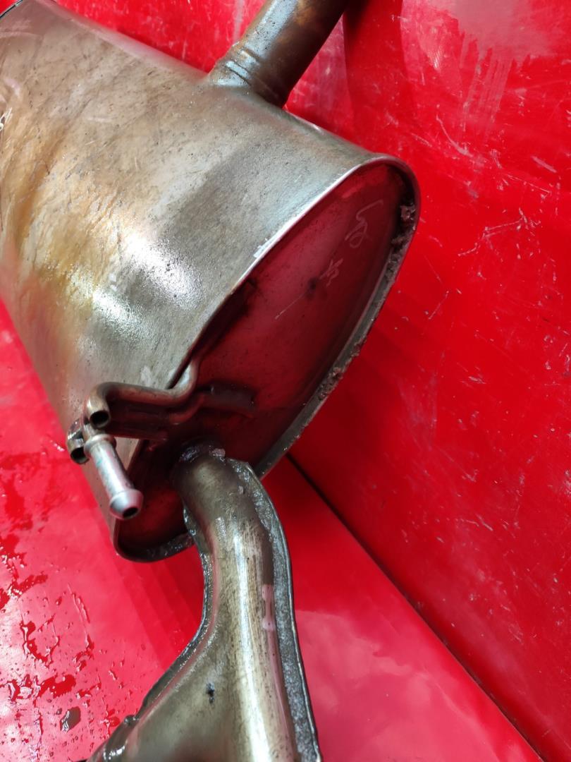 Глушитель основной / задняя часть