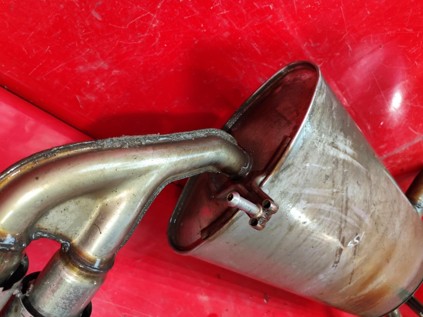 Глушитель основной / задняя часть