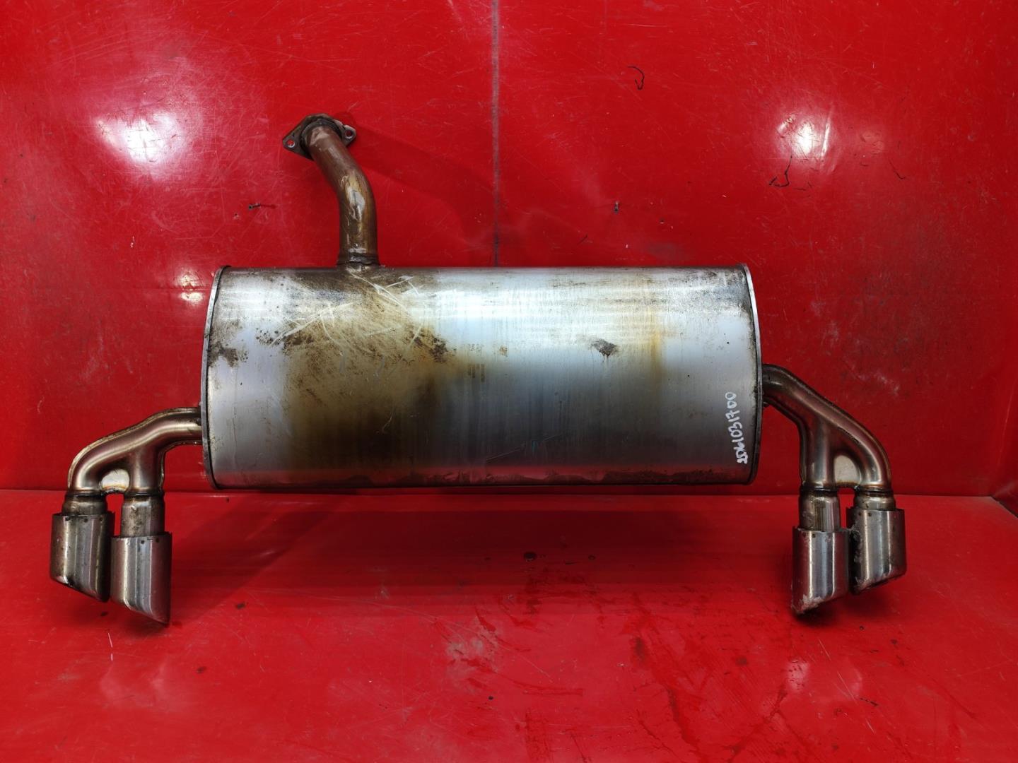 Глушитель основной / задняя часть