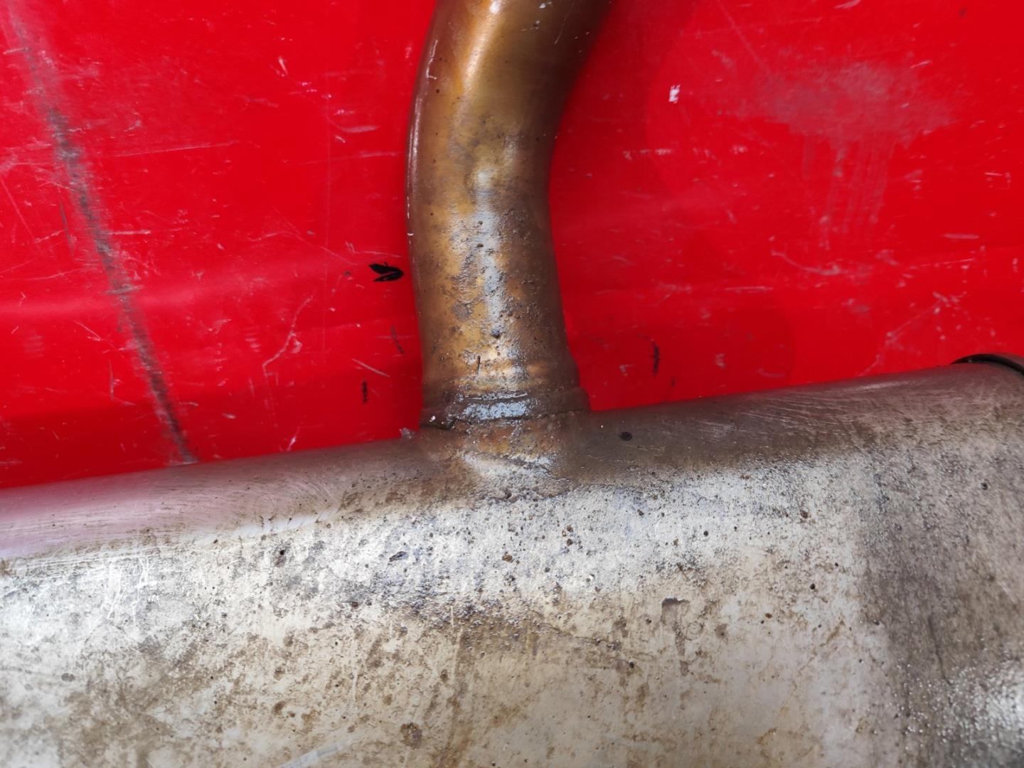 Глушитель основной / задняя часть