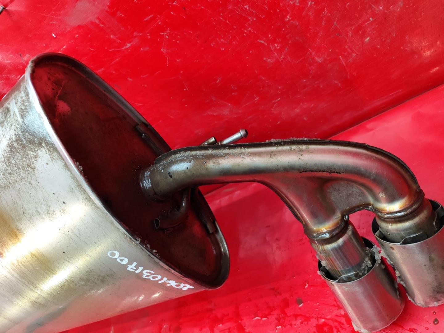 Глушитель основной / задняя часть