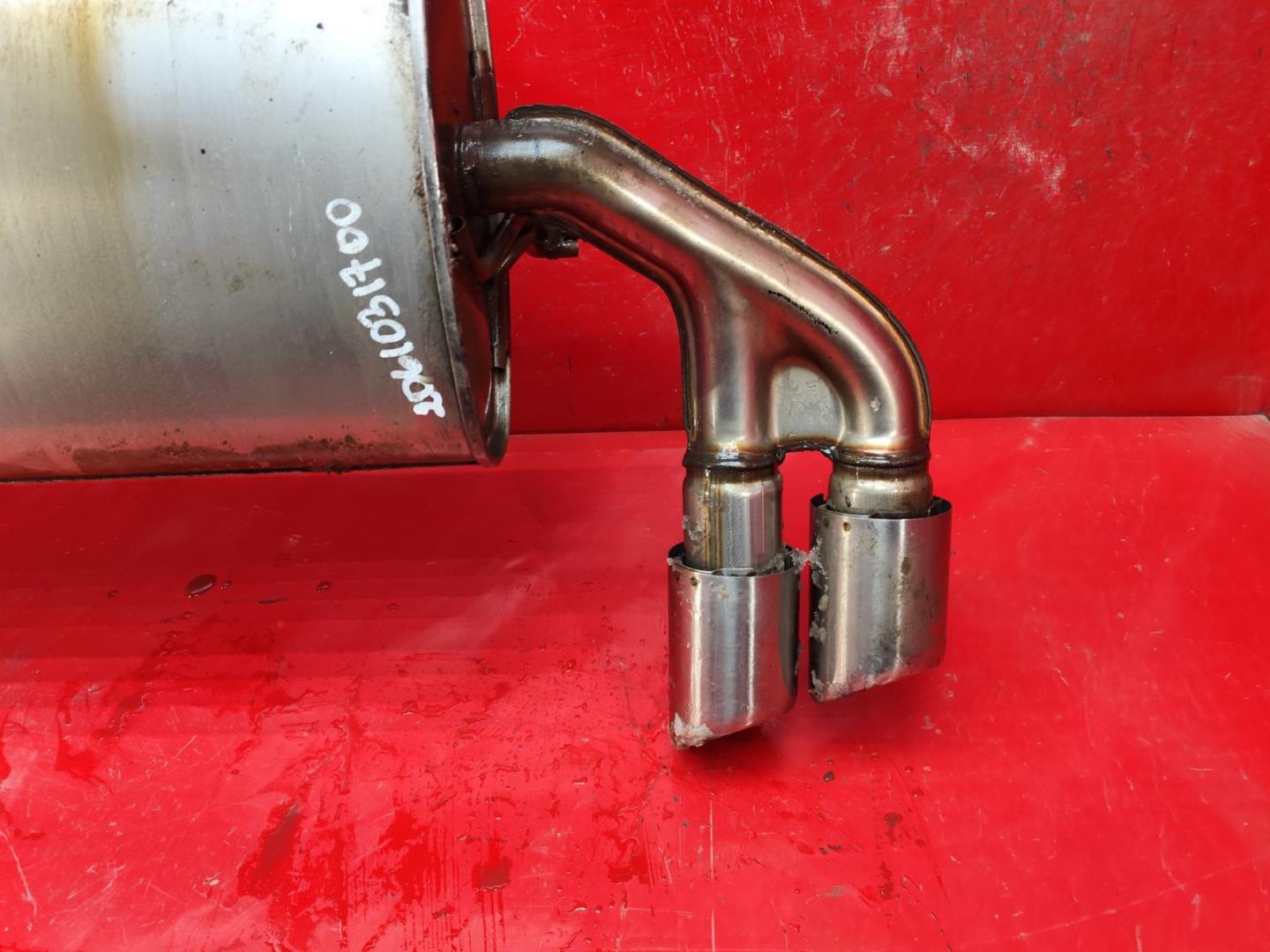 Глушитель основной / задняя часть