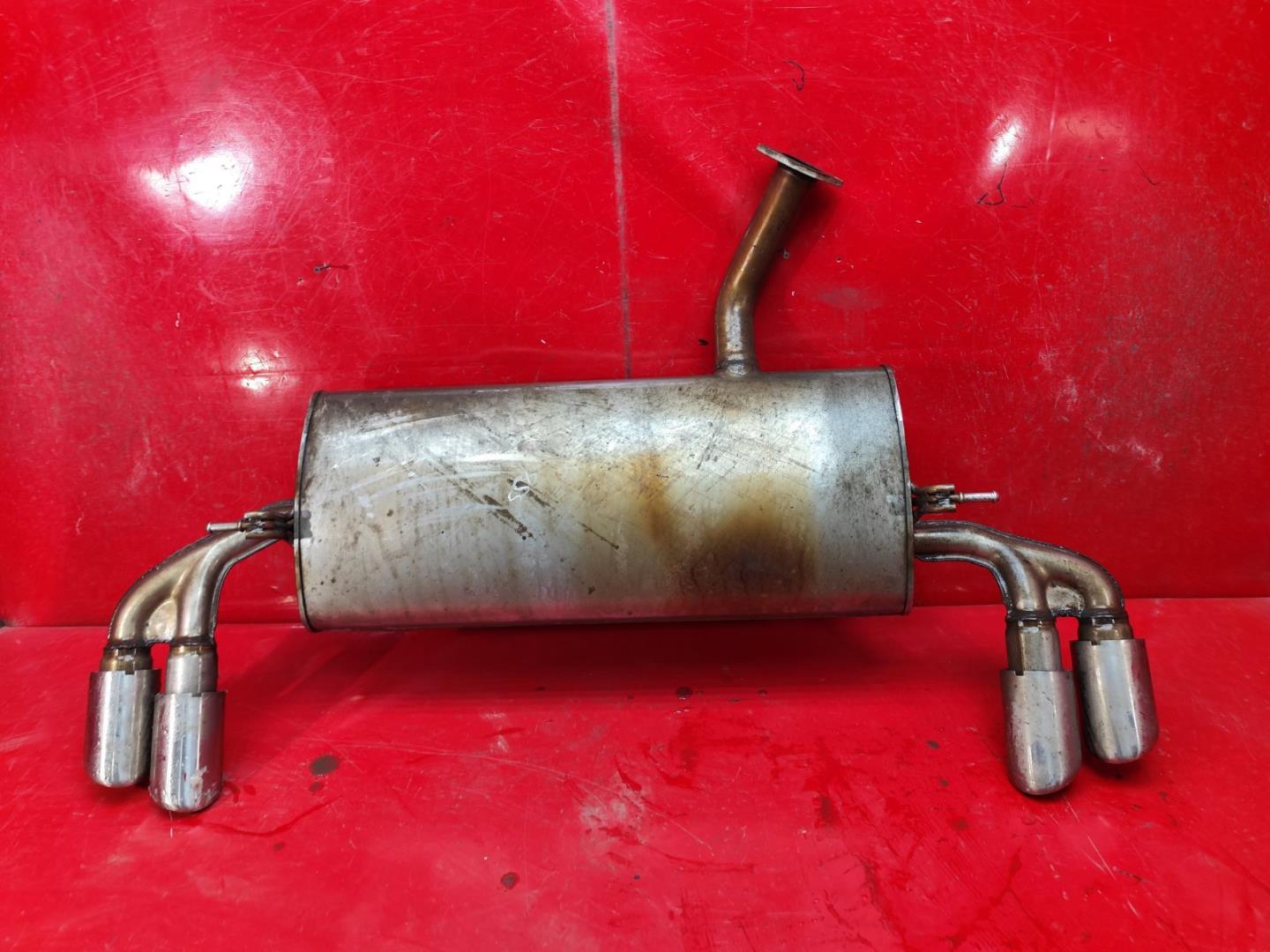 Глушитель основной / задняя часть