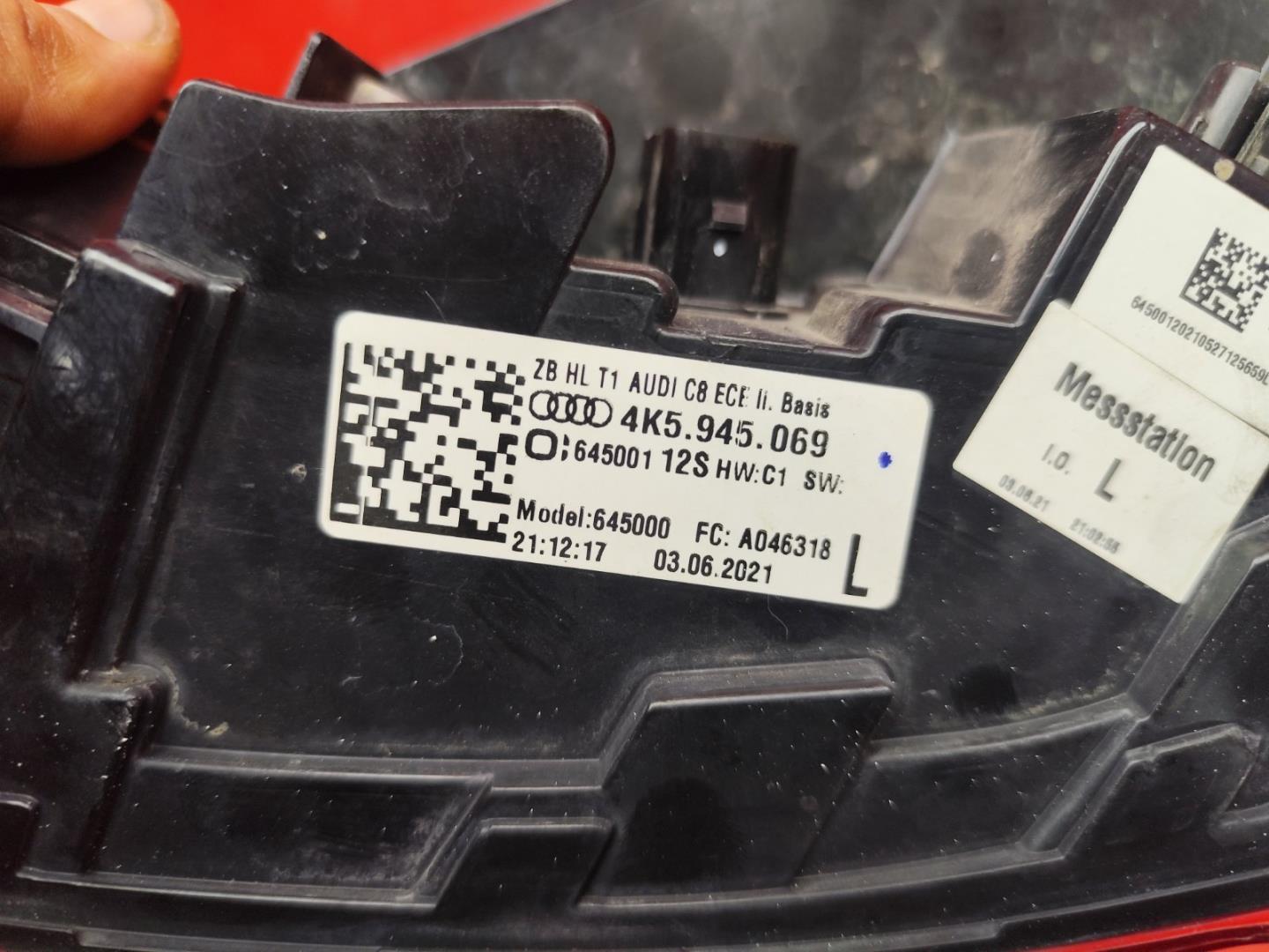 Фонарь задний