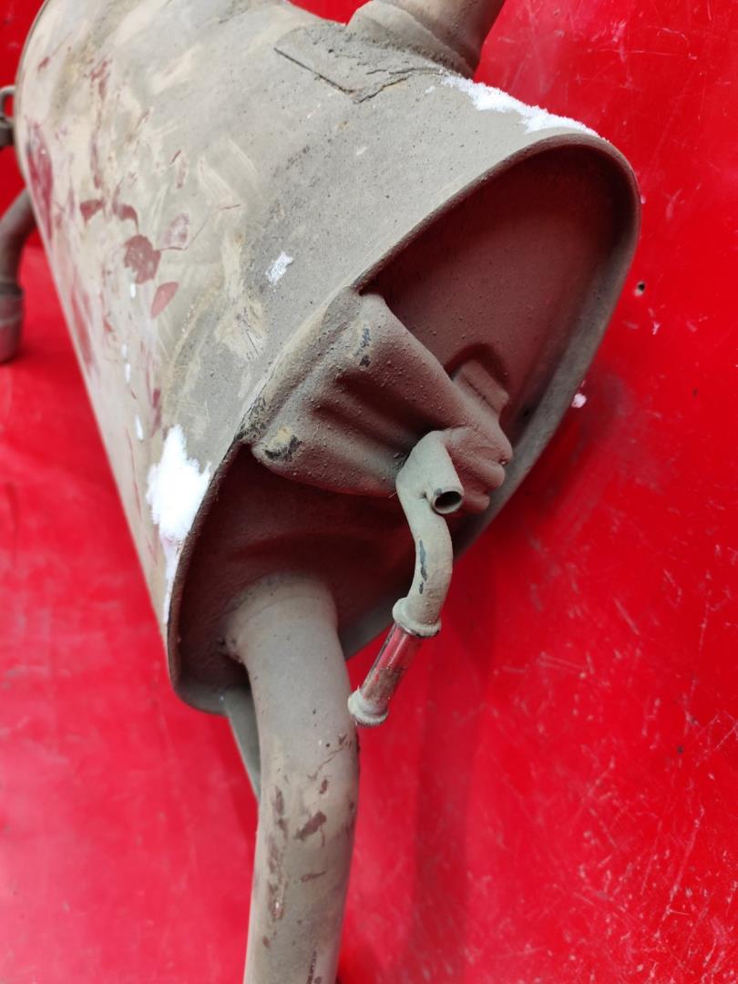 Глушитель основной / задняя часть