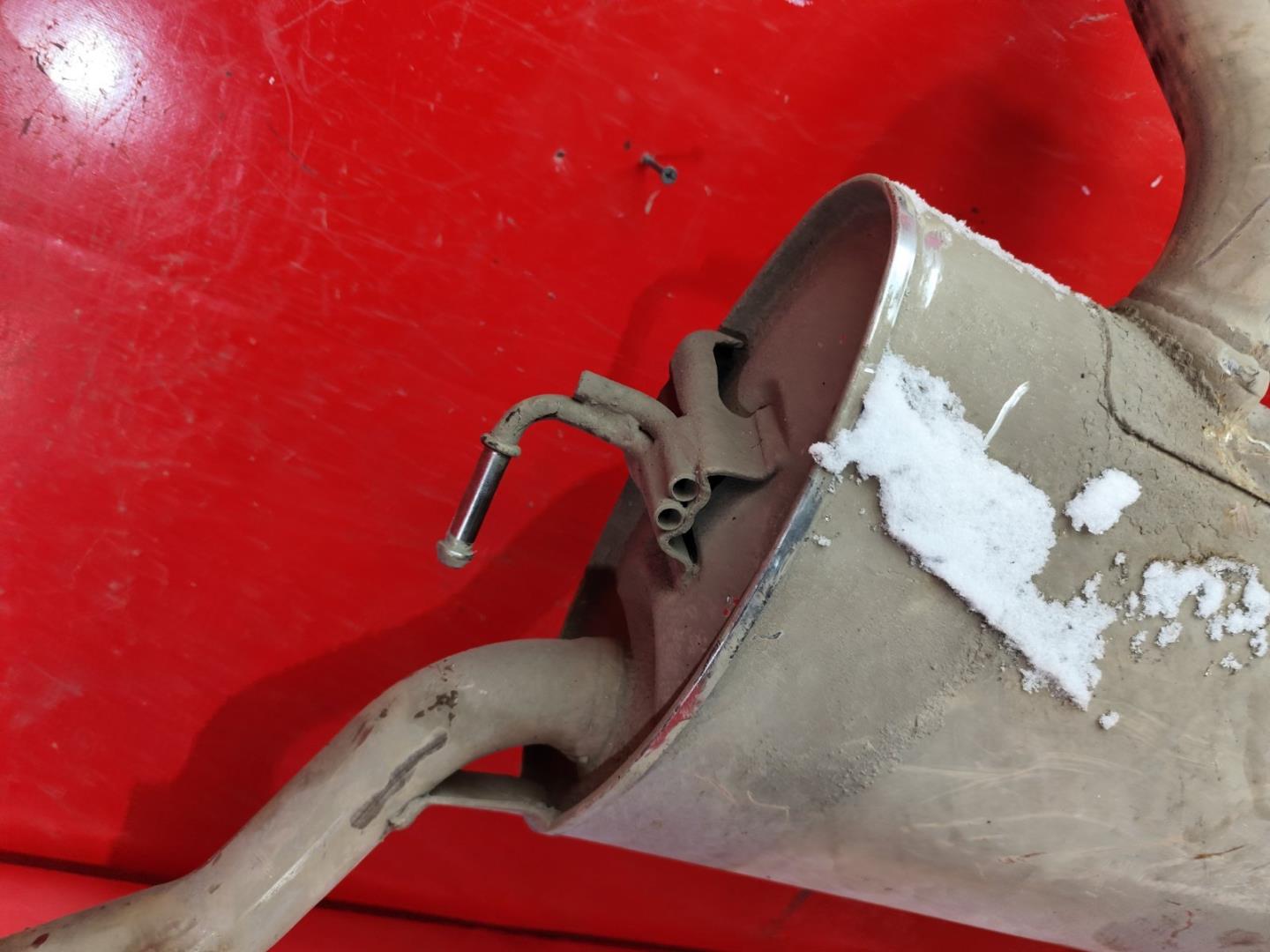 Глушитель основной / задняя часть