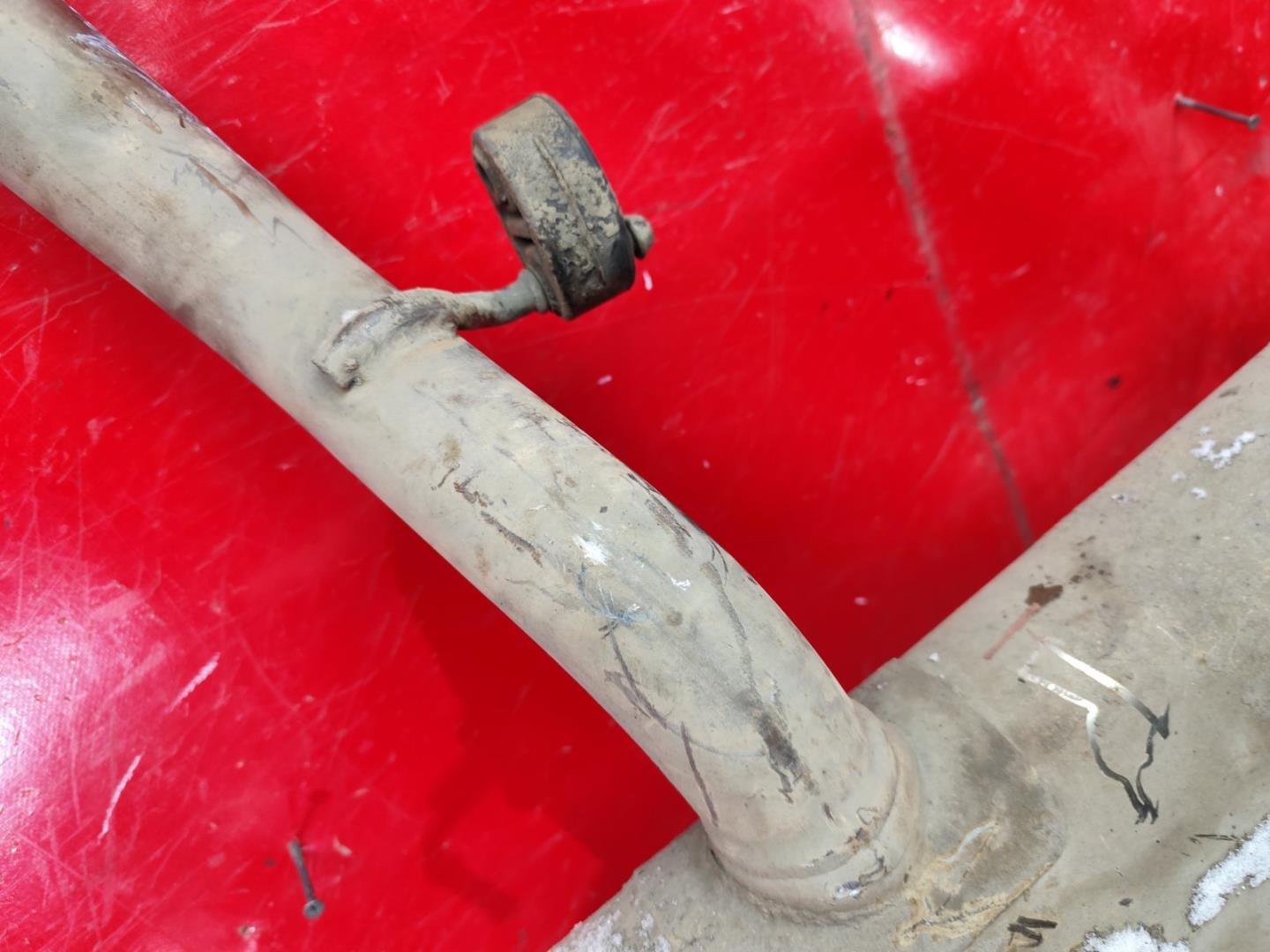 Глушитель основной / задняя часть