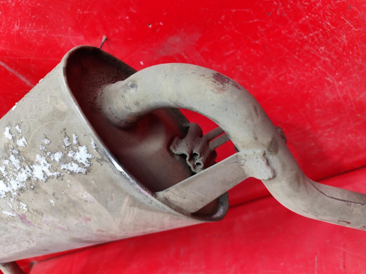 Глушитель основной / задняя часть