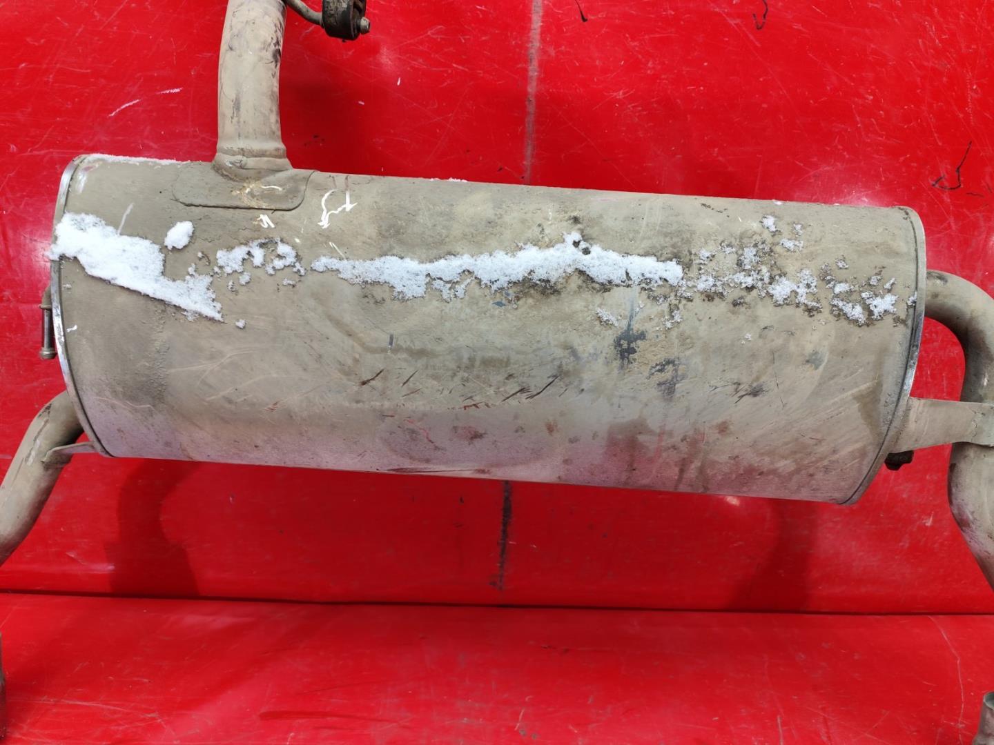 Глушитель основной / задняя часть