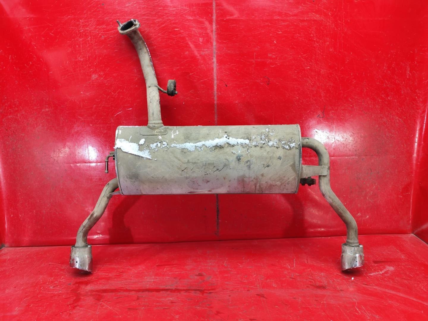 Глушитель основной / задняя часть