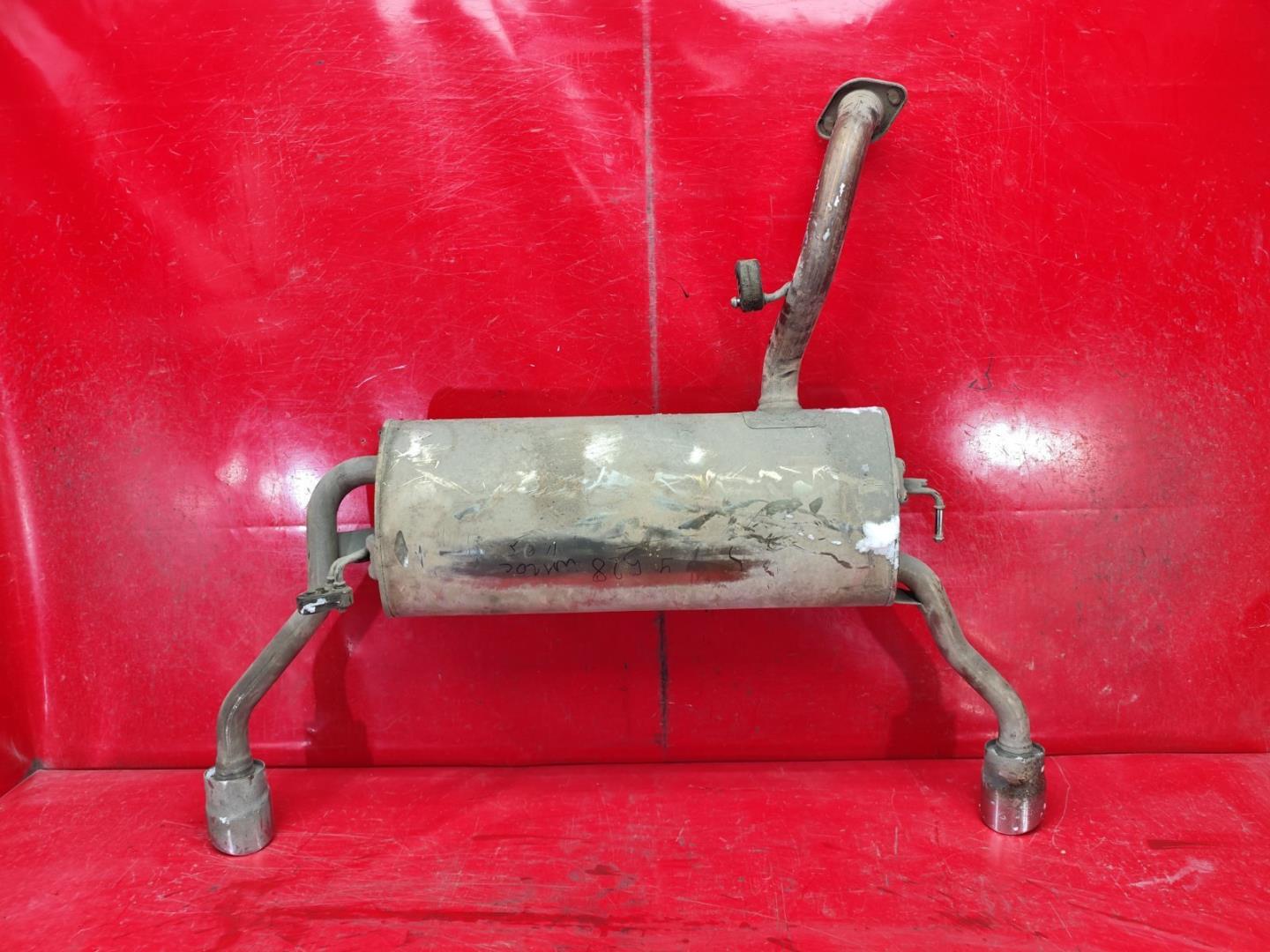 Глушитель основной / задняя часть