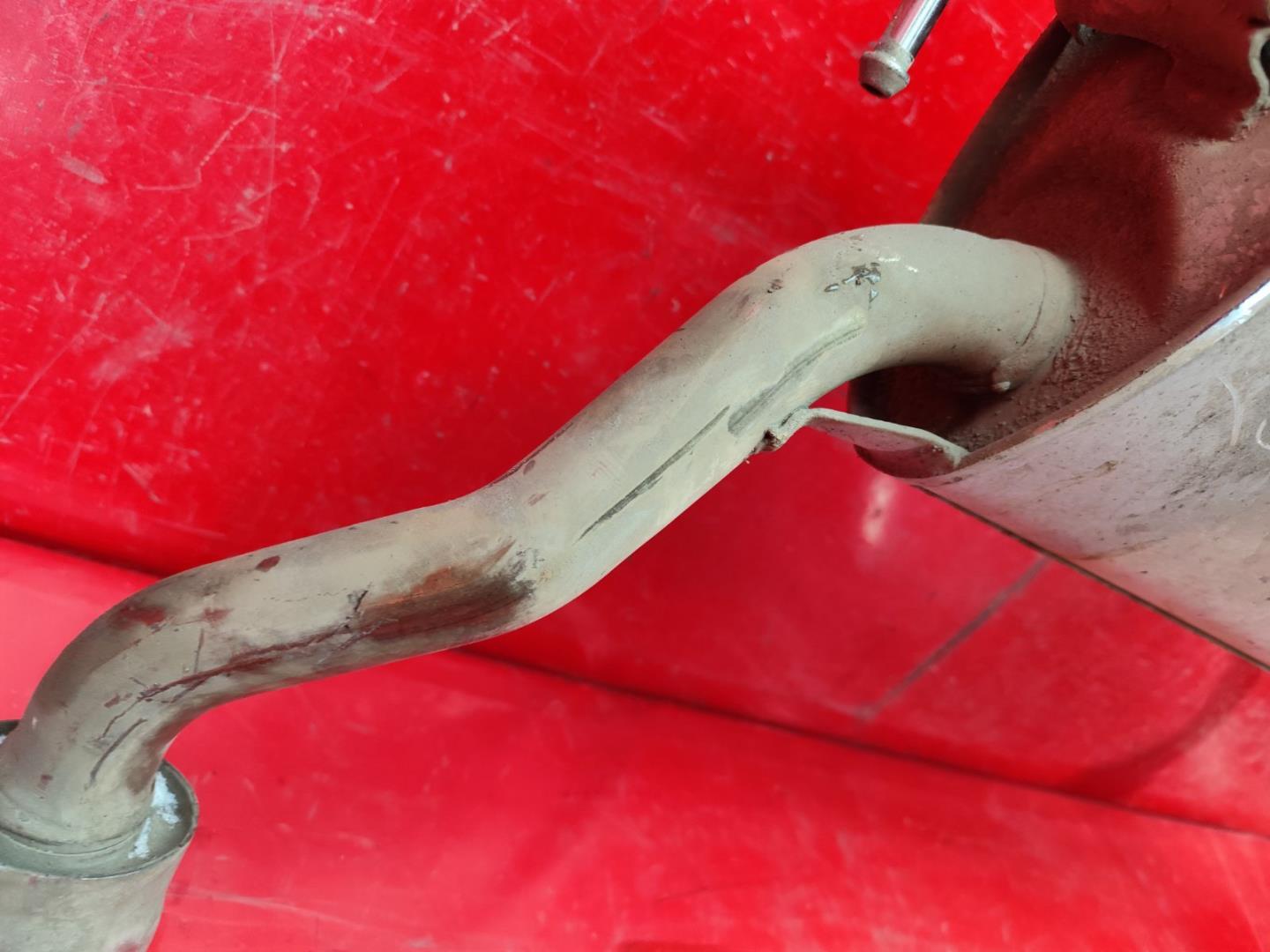 Глушитель основной / задняя часть