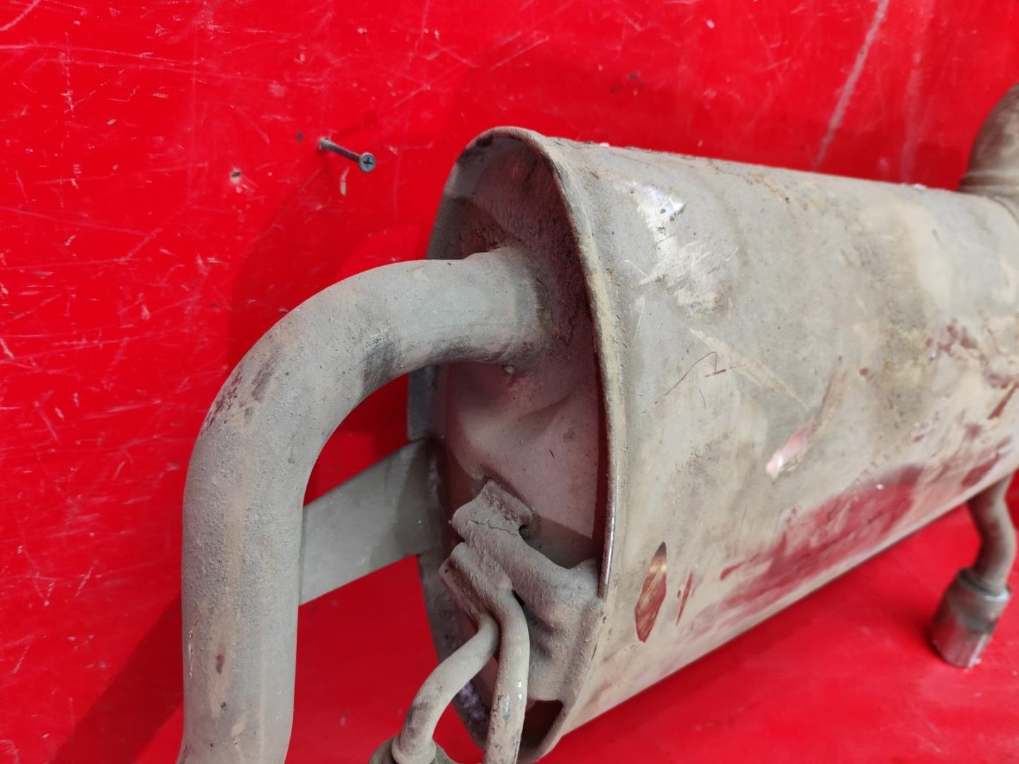 Глушитель основной / задняя часть