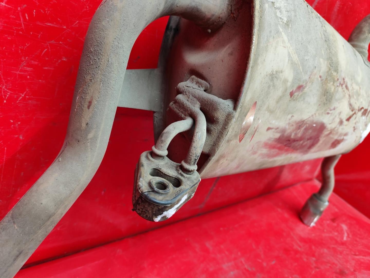 Глушитель основной / задняя часть