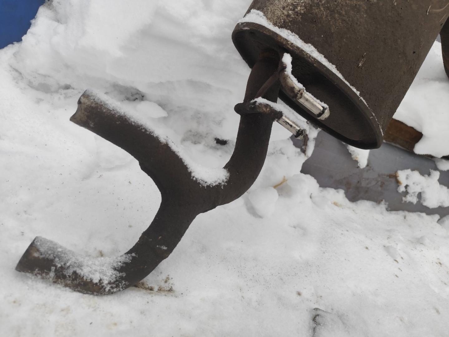 Глушитель основной / задняя часть