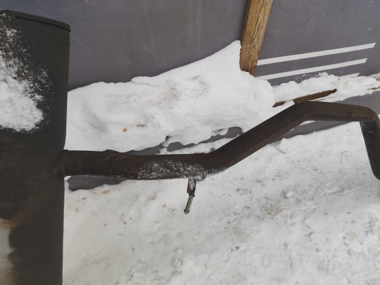 Глушитель основной / задняя часть