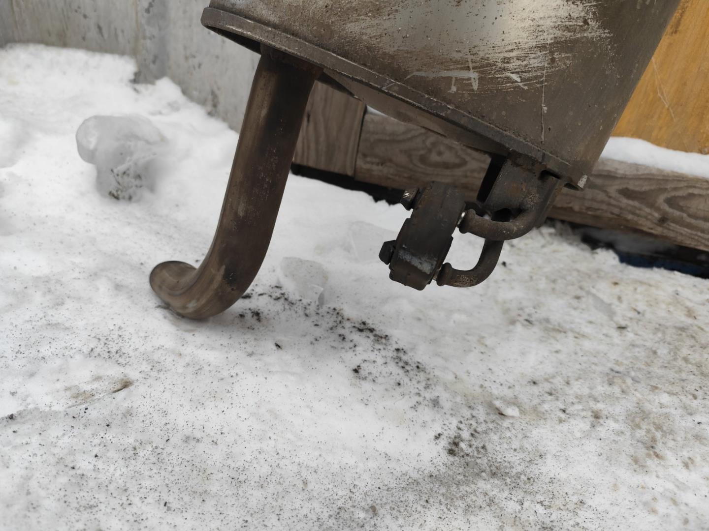 Глушитель основной / задняя часть