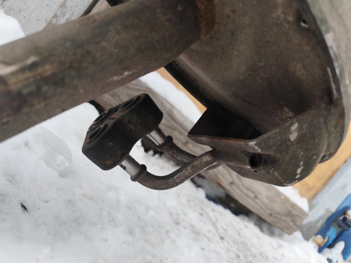 Глушитель основной / задняя часть