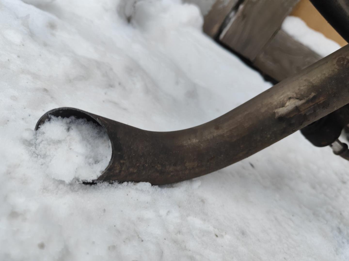 Глушитель основной / задняя часть