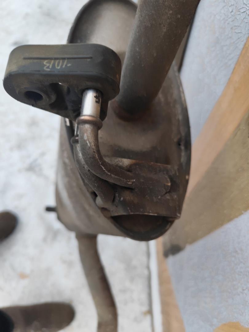 Глушитель основной / задняя часть