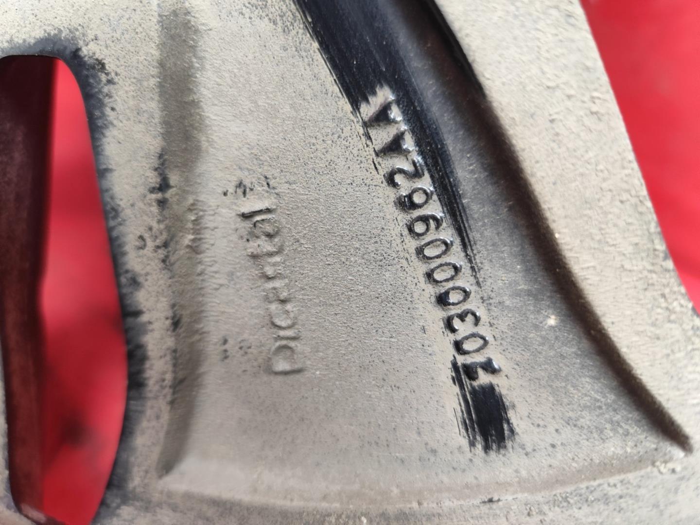 Диск колесный литой легкий сплав