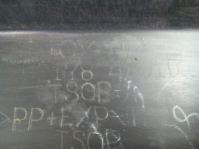 Спойлер заднего бампера