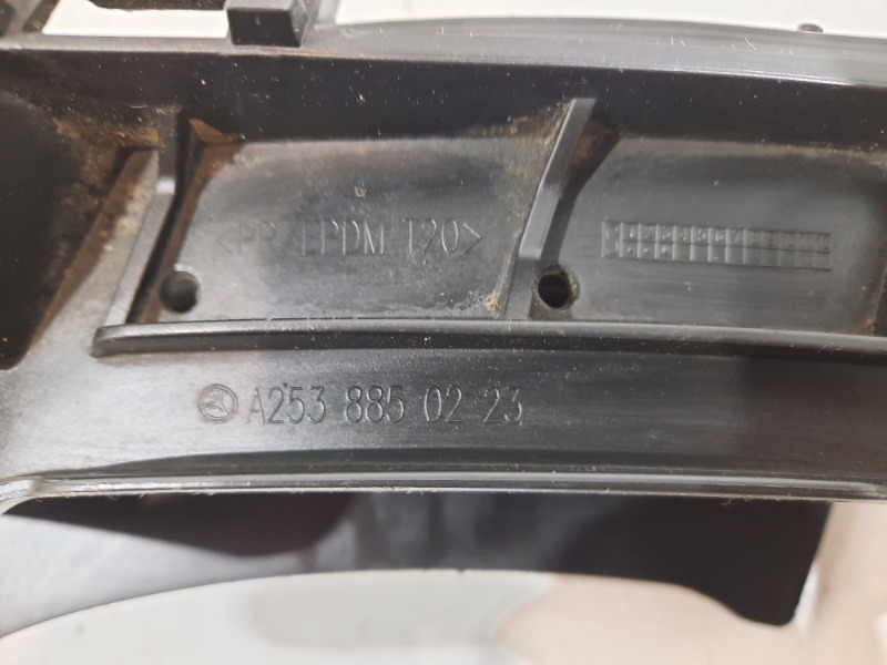 Накладка заднего бампера правая