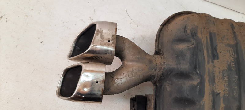 Глушитель основной / задняя часть