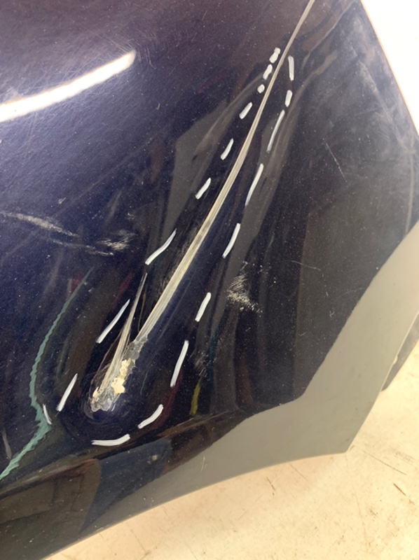 Крыло переднее левое