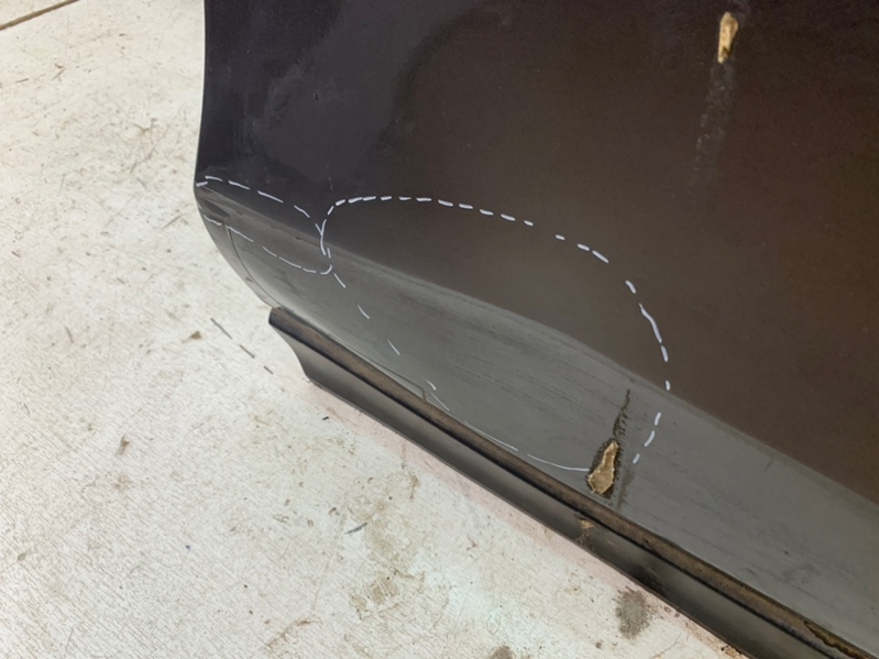 Дверь задняя левая