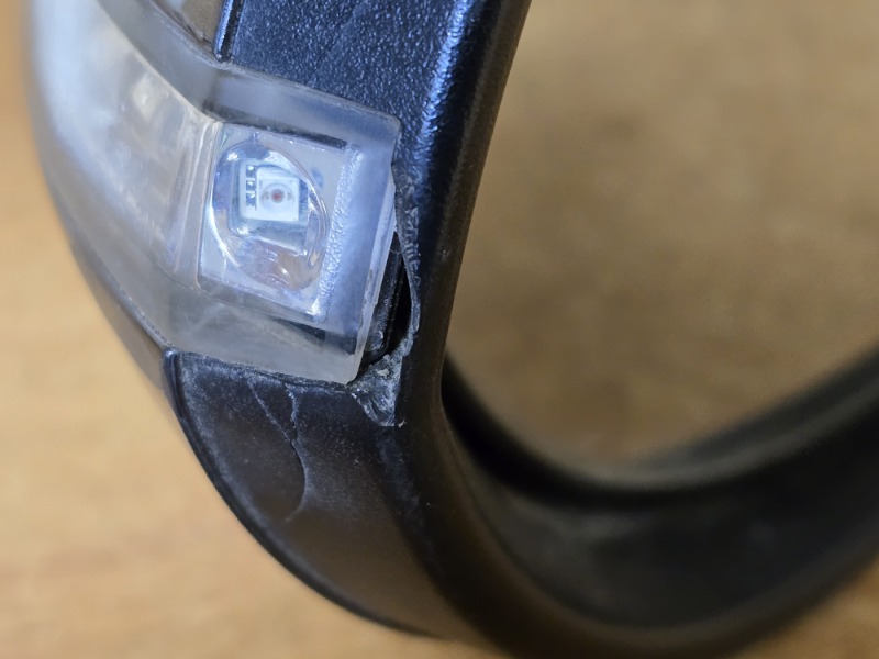 Зеркало левое механическое