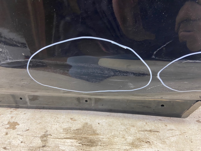 Дверь задняя правая