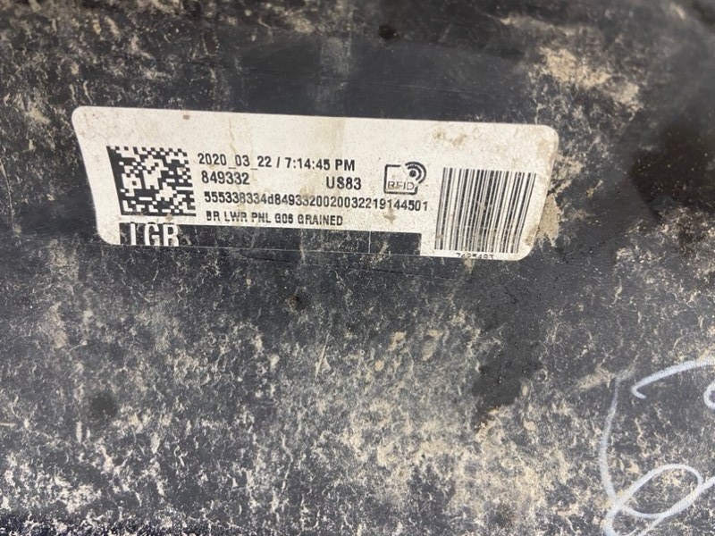 Спойлер заднего бампера