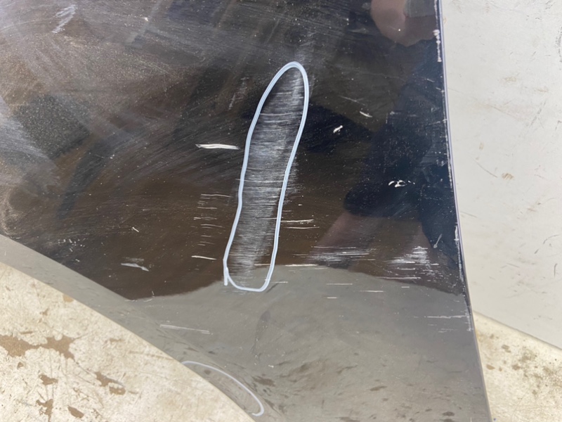 Крыло переднее левое